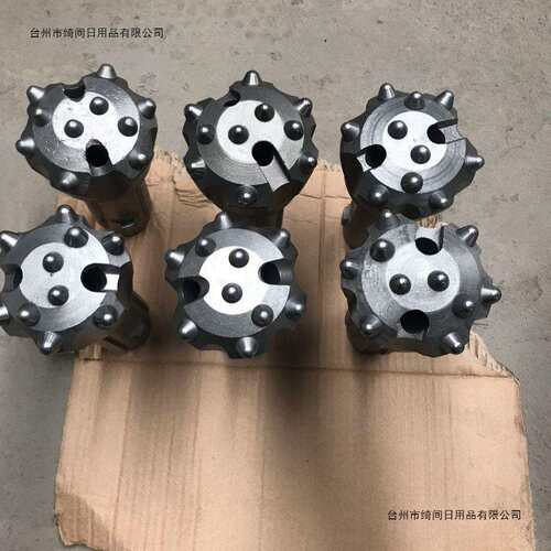 潜孔钻头型号76 90 100 110 130 150直销四驱冲击钻头六角