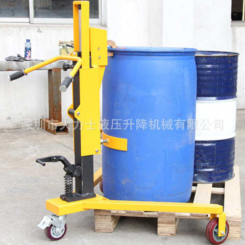 搬运车油桶直角手推车支腿脚踏式 油桶油桶宽油桶dt350ab车液压车