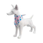 小象卡通胸背牵引绳蝴蝶结项圈套装 宠物用品口水巾狗嘴罩垃圾包