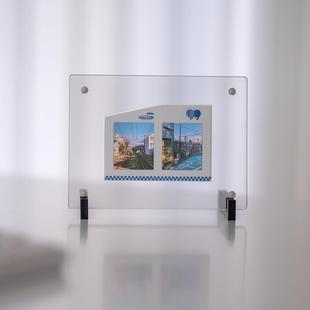 九日日九/光影片反转片相框/适用7.7*5.5cm卡