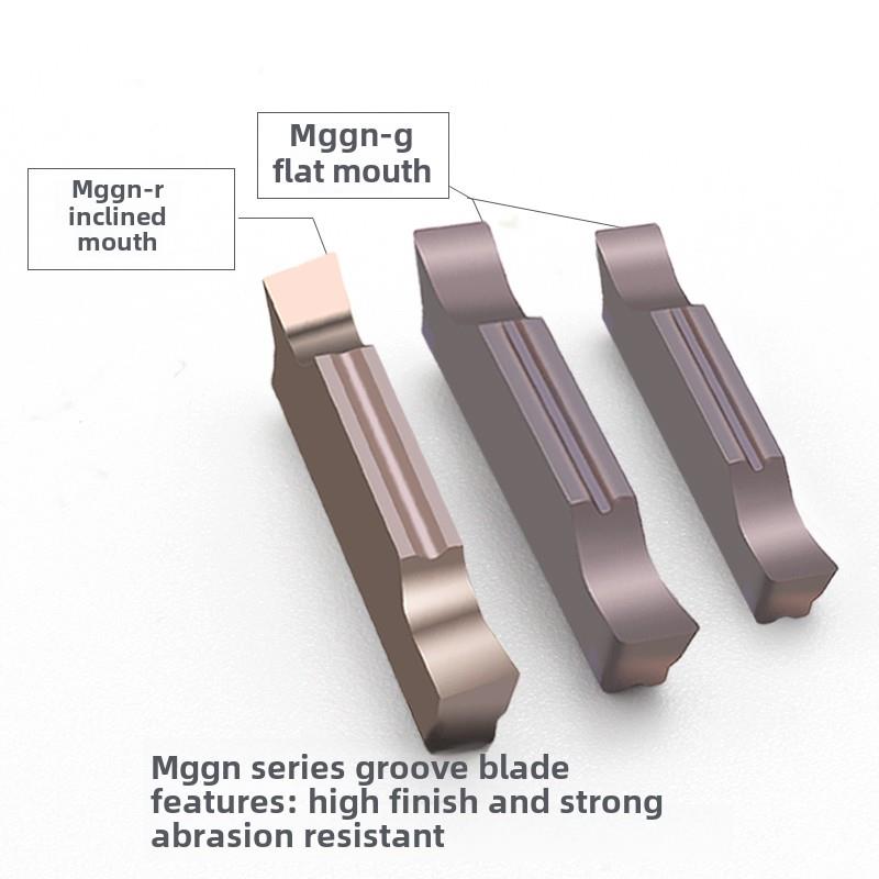 数控开槽刀片和不锈钢专用开槽刀片Mggn300-200-400