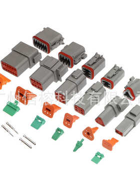 德尔福3100pcs+4防水端子2//插头612p汽车盒装//连接器公母线束/8