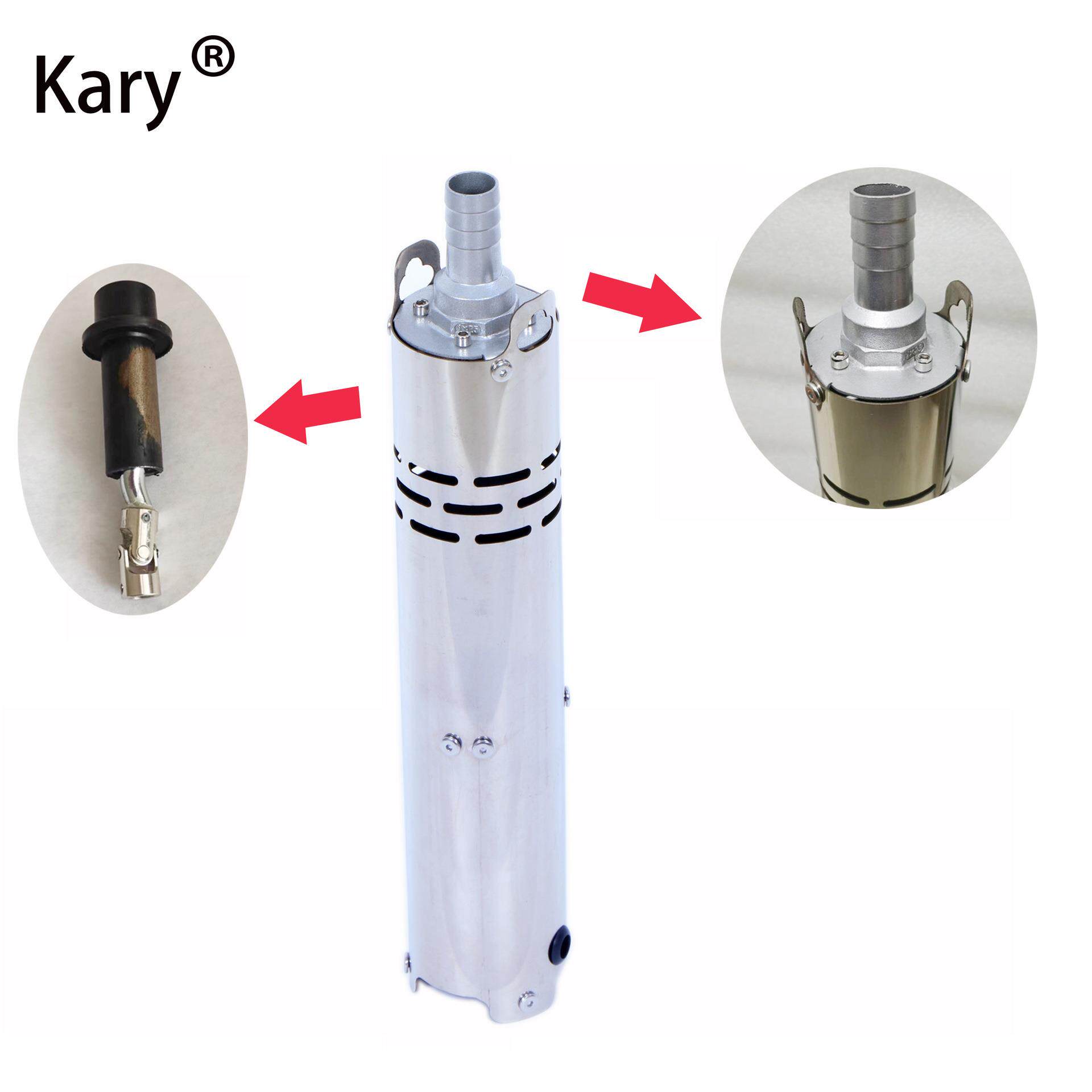 太阳水泵业灌概12v18v家用无小刷直流小型功能率农螺IGQ杆泵