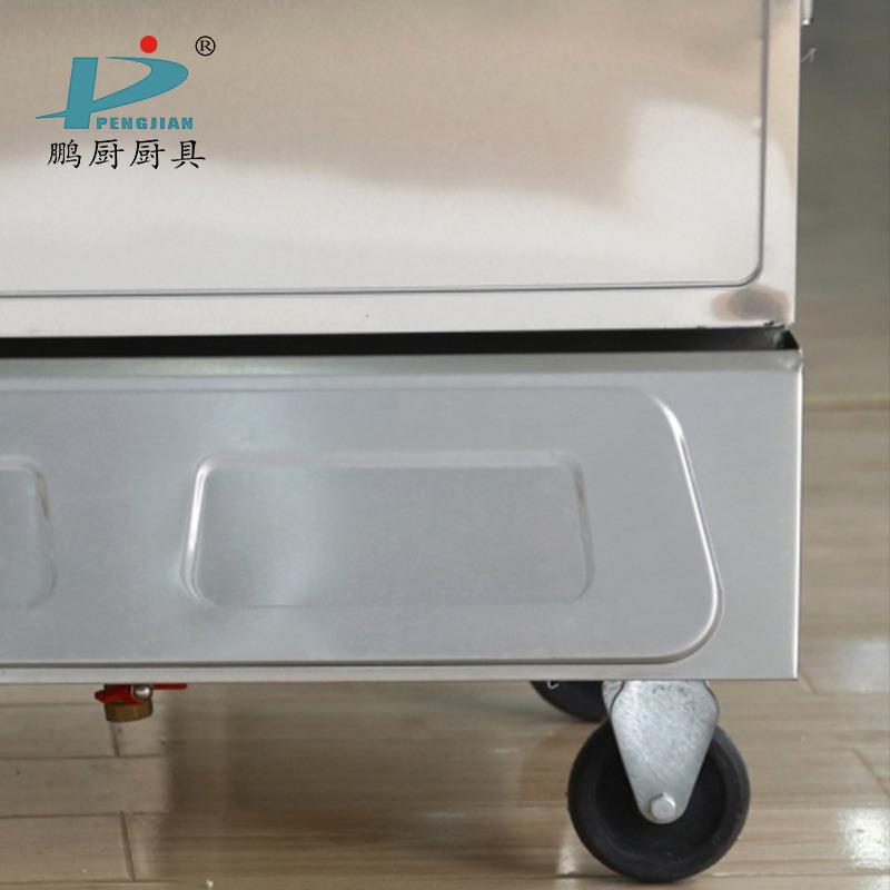 深圳不锈钢厨房电磁双门电蒸柜 酒店饭店多功能微电脑蒸饭柜供应