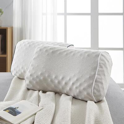 泰天乳UUY胶枕东莞然士厂家女按摩枕天然安全舒国适花生枕