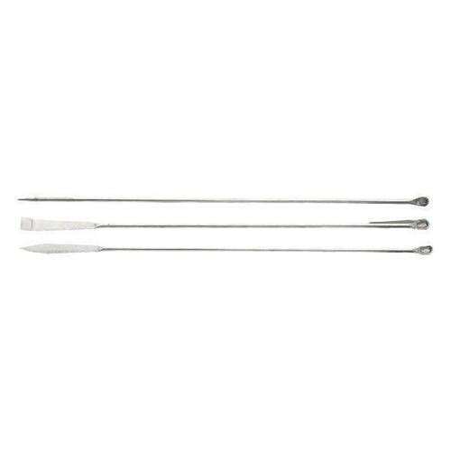 3 PCS Stainless Steel Spoon Scoop Spatula Set for Lab