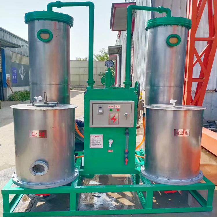 胜王水处理全自动钠离子交换器软化水设备不锈钢柱一体化