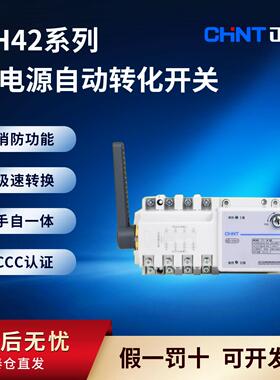 手动双电源转换开关NH42-63/4 40A63A80A100A125A切换开关