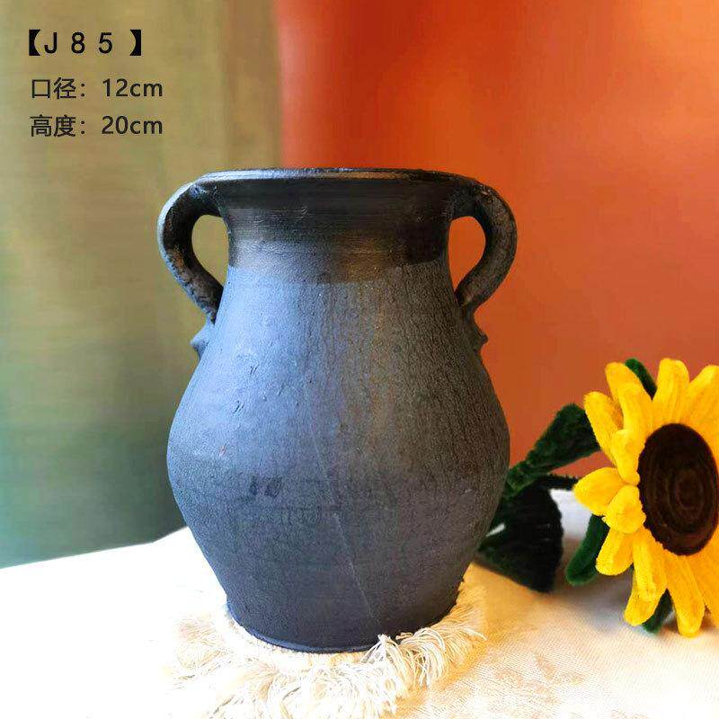 高花瓶插花长枝新款干花饰品酒店法式复古装饰鲜花艺术玄关大精致图片