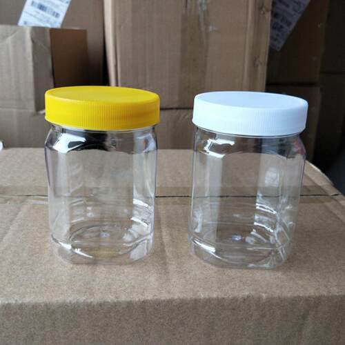 蜂蜜分装瓶蜂蜜瓶一斤塑料蜂蜜瓶塑料瓶子500g透明密封蜜糖罐1斤