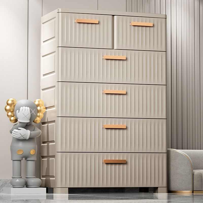 加厚特大号塑料抽屉式收纳柜五斗柜客厅衣柜家用卧室储物柜置物柜