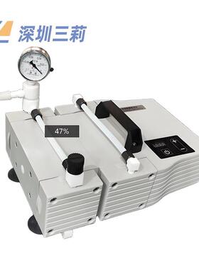 DVP抗化学腐蚀隔膜泵耐酸碱实验室旋转蒸发仪用无油隔膜真空泵