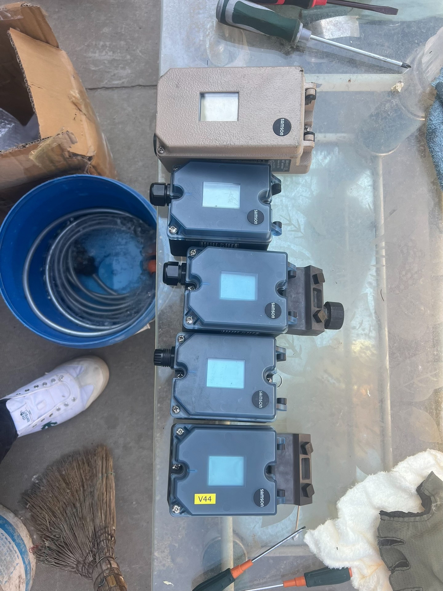 萨姆森阀门定位器，拆机件