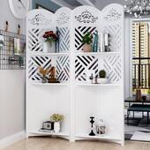 欧式 屏风隔断墙客厅简约现代卧室折叠移动遮挡美容院装 饰房强之羽