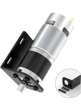 12v24v调速直流大马达大功率低速减速电机-扭矩行星42775微型齿轮
