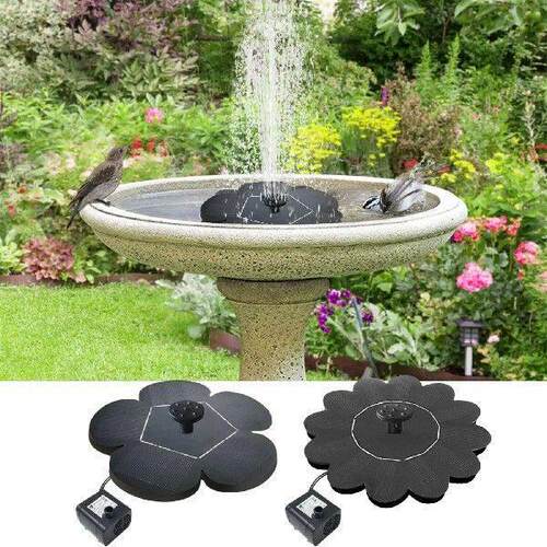 Solar Fountain For Bird Bath Outdoor Solar Water Fountain