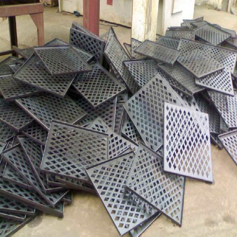 超厚304不锈钢圆孔冲孔网板铝板1/2/3/4/5/6/7/8/9/10mm加工定做