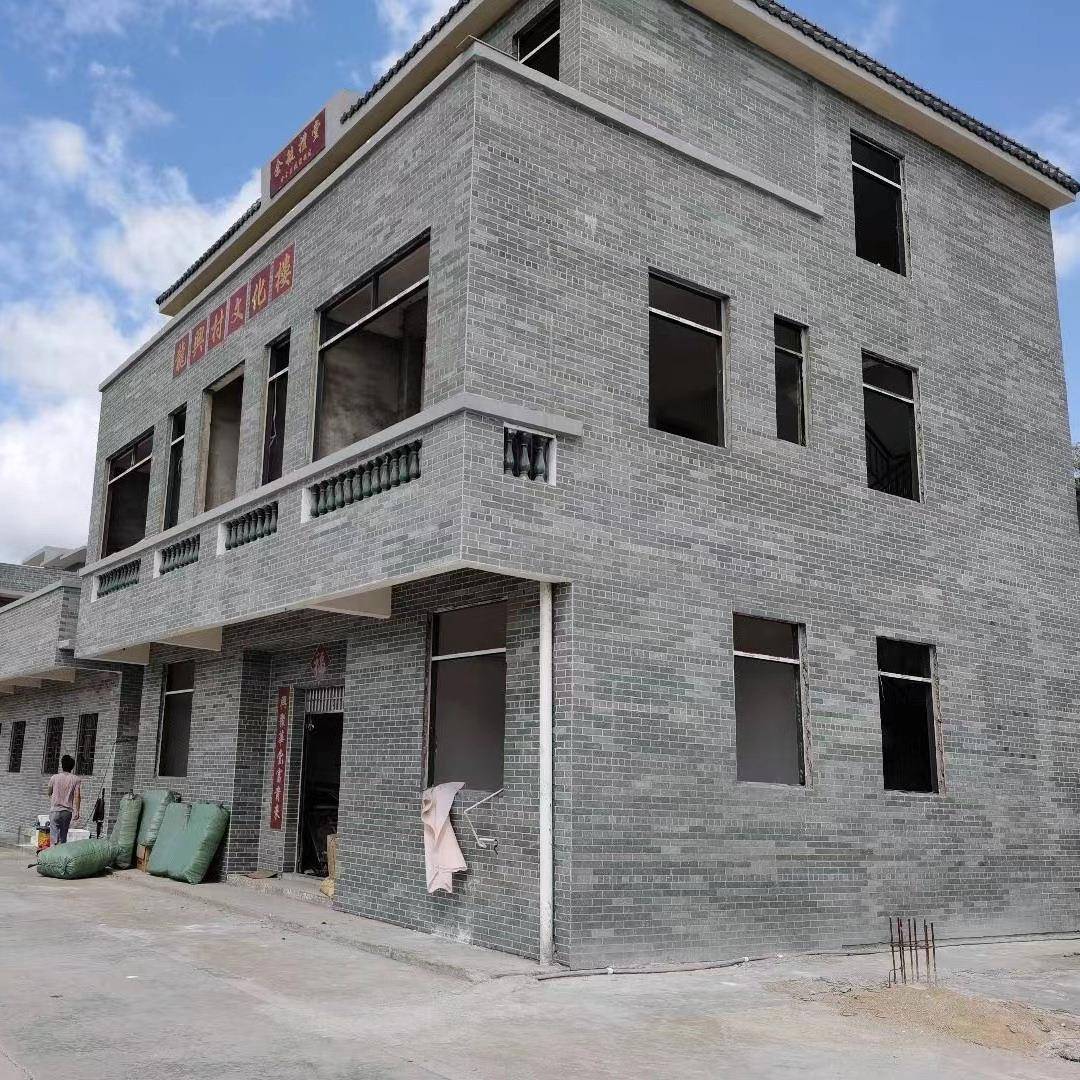 供应豪城古建土窑青砖青砖片青水砖中式古典风格墙面砖片