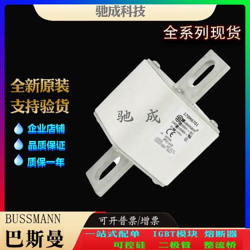 巴斯曼170M6699 170M6700 170M6701 厂价供应批零兼营 紧凑熔断器