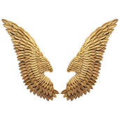 背景壁挂艺工业墙面墙装 饰loft批发风酒吧立体壁饰翅膀铁复古挂件