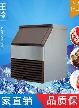 福王厂家供应BS-100F奶茶店KTV酒吧商用制冰机方块冰造冰机