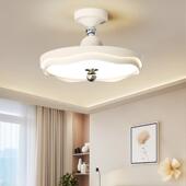 法式 奶油风卧室吸顶灯现代简约创意飘带餐厅半吊灯护眼儿童房间灯