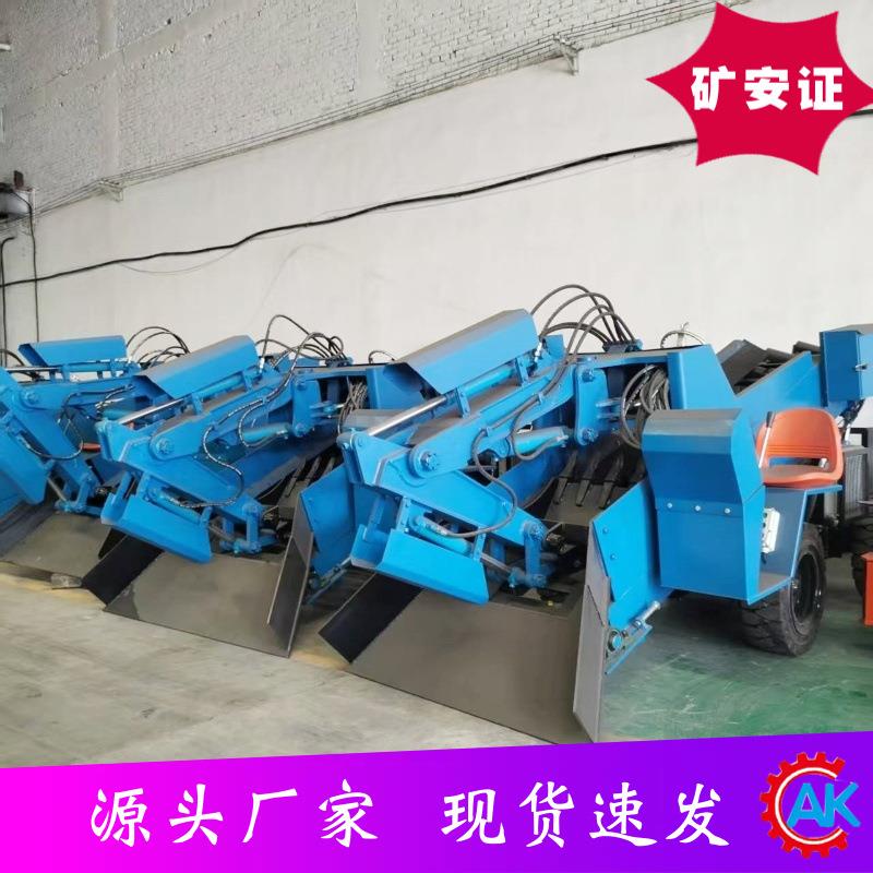 厂家发货60型轮式皮带扒渣机 实心胶轮 操作杆电动液压扒装机