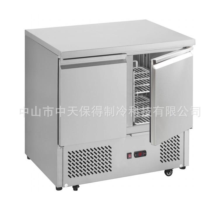 欧款工作台冰箱商用操作台冰柜风冷无霜保鲜冷藏冷冻卧式沙拉台