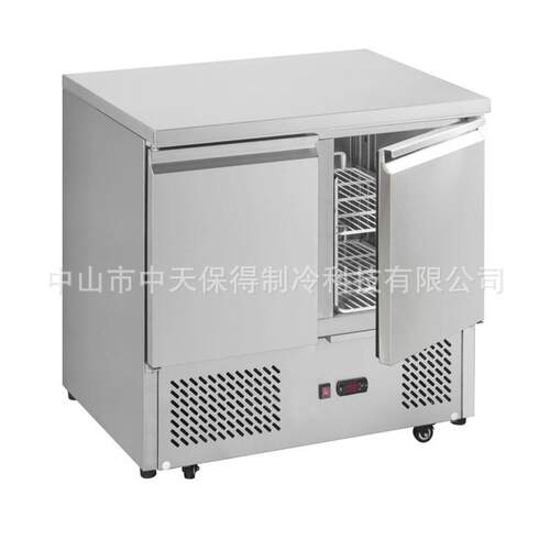 欧款不锈钢冰柜商用冷柜工作台卧式冷藏冷冻大容量厨房冰箱保鲜柜