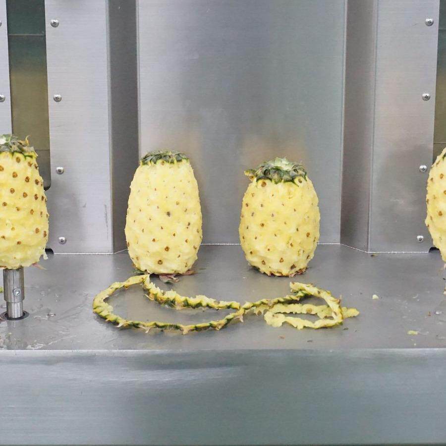 双头菠萝削皮机西商用果蔬去UNC菠皮机萝蜜沙田柚文旦瓜密瓜