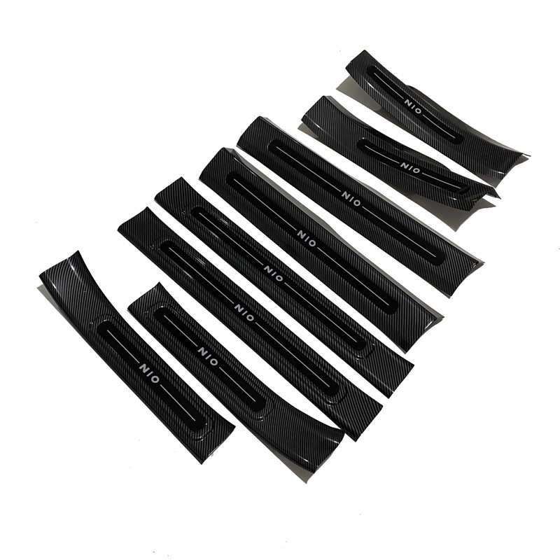 改装后门槛影 护板迎宾  槛23碳纤维 踏板专用皓 内门crv17款踏板