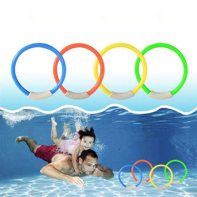 Diving Game Toys Set Swimming Pool Throwing Toy Dive Swim Ri