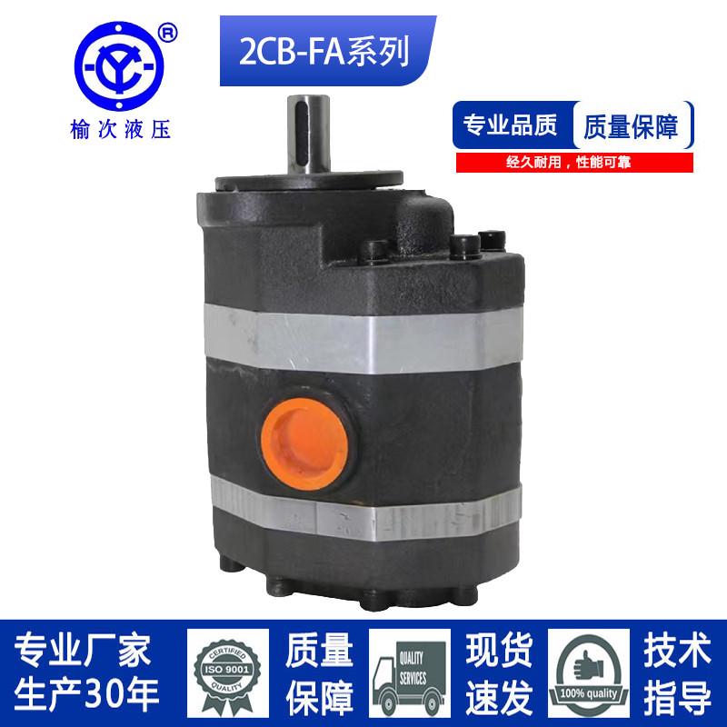 榆次液压双联齿轮泵2CB-FA10/10 18/10 18/18 25/1025/18-FL系列