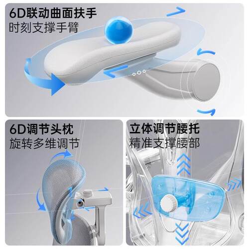 工厂体人工椅学椅电脑适椅家用办公椅舒久坐电竞椅c-71可躺书房靠