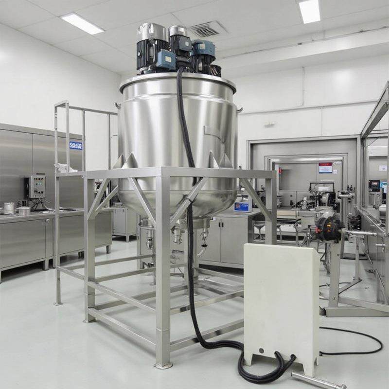 不锈钢恒温加热搅拌罐手工皂啫喱膏配液桶漱口水凝香珠液体搅拌罐