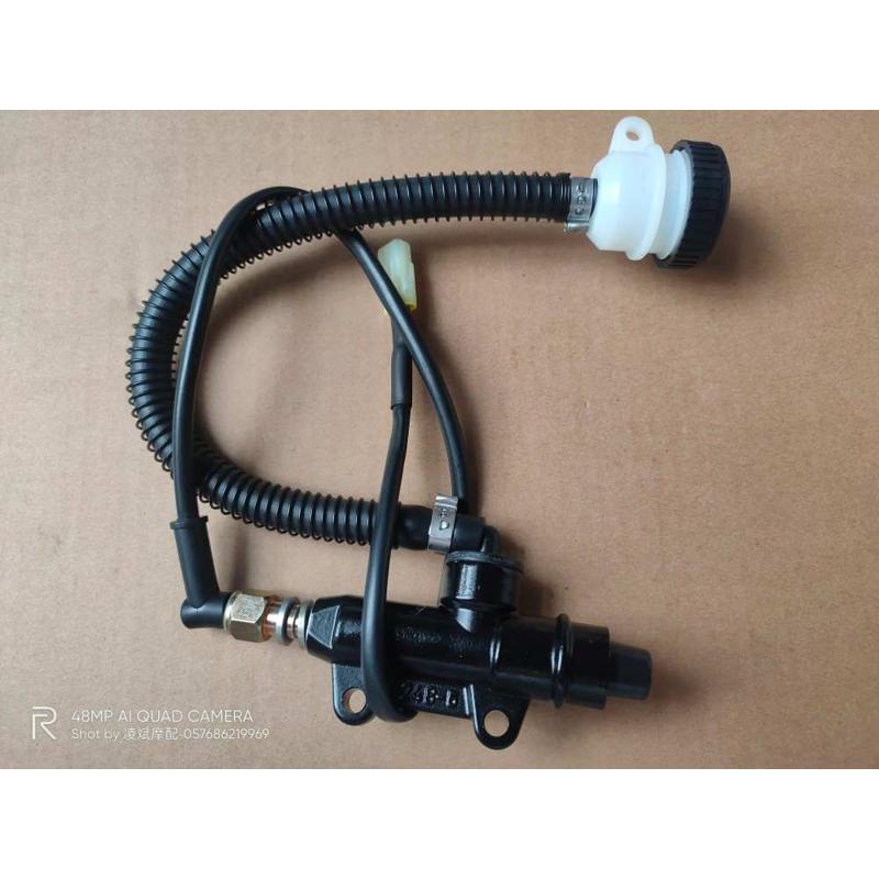 凌斌摩配 幼狮原厂配件 BJ500 后油泵体组件ABS 后刹车上泵总成