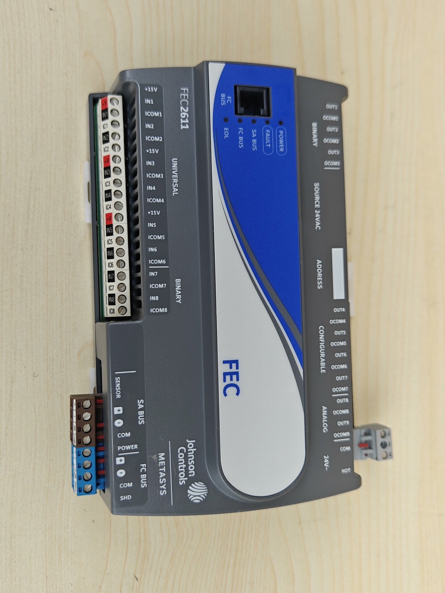 江森自控FEC2611模块，MS-FEC2611-0，实物图