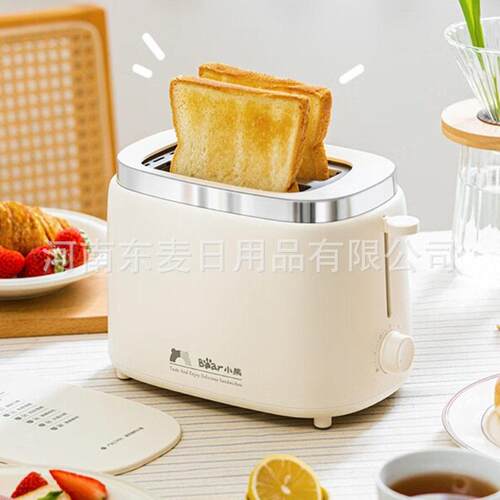 小熊面包机全自动烤面包片机家用烤吐司机早餐机多士炉DSL-N02C5