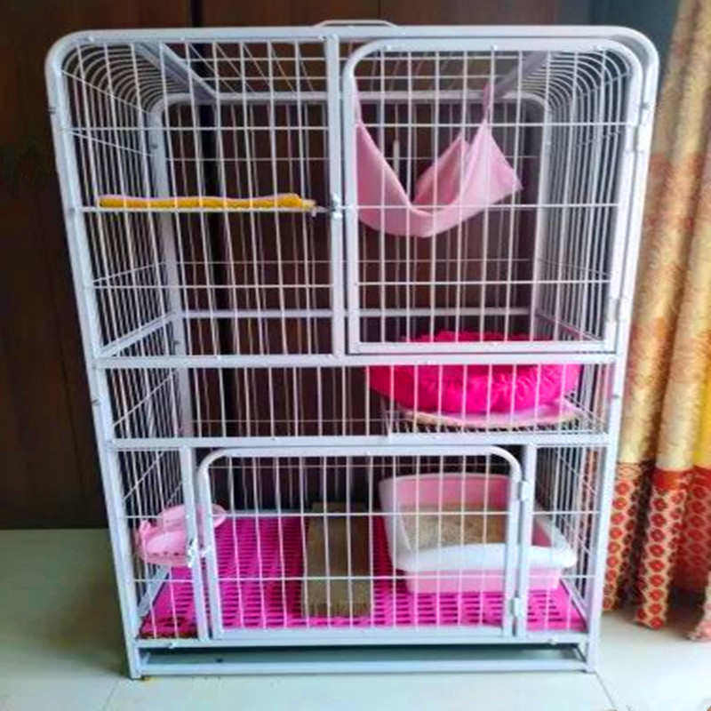 三层猫笼松鼠珍珠犬吉娃娃荷兰猪猫窝猫舍方管房子宠物窝厂家直供,宠物/宠物食品及用品,狗窝/屋/帐篷/沙发,淘宝优惠券,粉丝福利购,淘宝优惠卷