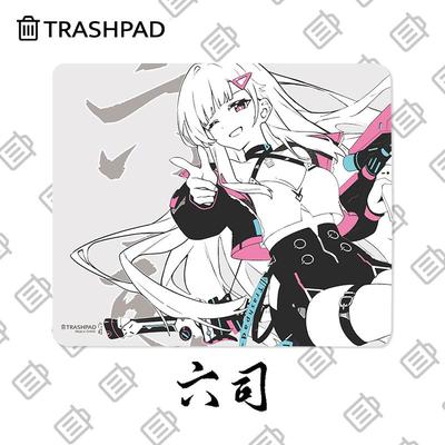 TRASHPAD【六司】二次元少女鼠标垫 FPS电竞鼠标垫 CS2 无畏契约