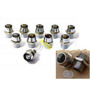 5mm灯座F3铜座LED间隔柱金属座灯套隔离灯罩发光二极管指示灯铜套