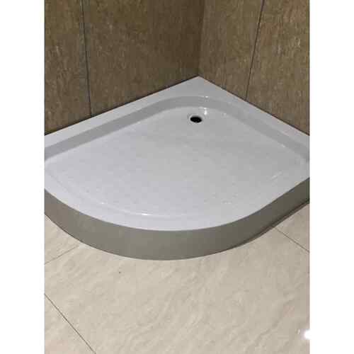 简易弧形扇形淋浴房底座底部盆底盘浴室卫生间容器房车防水挡水条