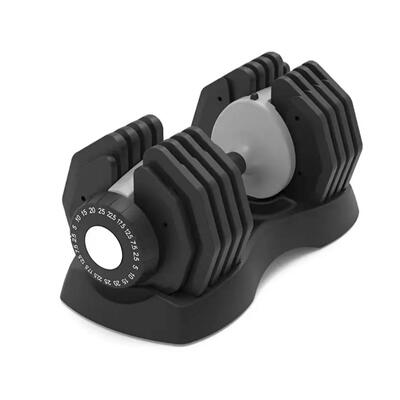 厂家直供快速换片 可拆卸重量 智能练臂力套装25KG可调节哑铃