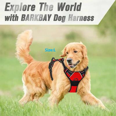 Dog Harness No Pull Reflective Dog Harness Vest with Easy Co
