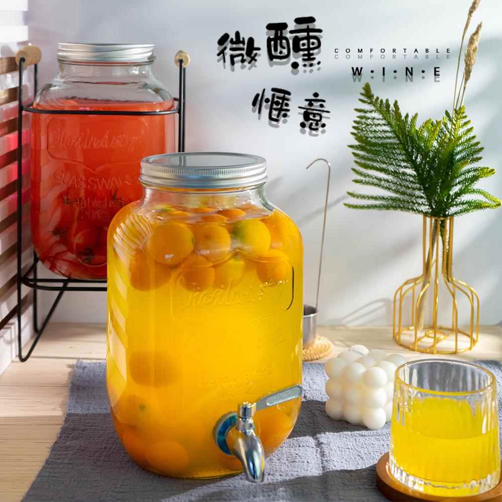 【爆款】玻璃大号储物罐食品级加厚配盖家用大口径厨房密封罐瓶子