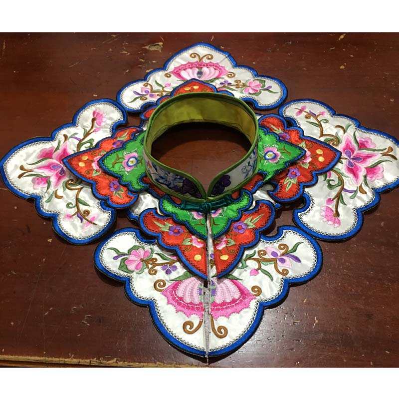 延禧攻略披肩云肩 中国风民族绣品刺绣手工老绣