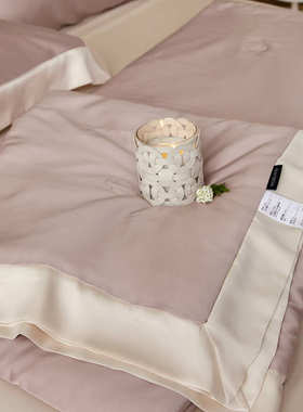 厂家直销夏季简约60支兰精天丝夏凉被四件套夏天裸睡丝滑凉感空调