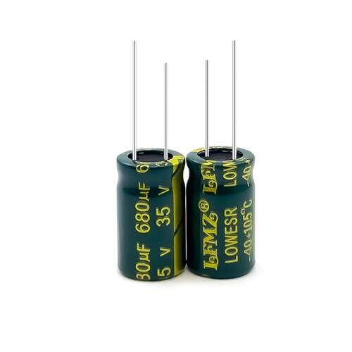 LFMZ高频低阻直插电解电容35v680uf 10x17长寿命105℃铝电解电容