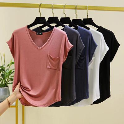 Undercover T-shirt for women in summer, thin and slimming,