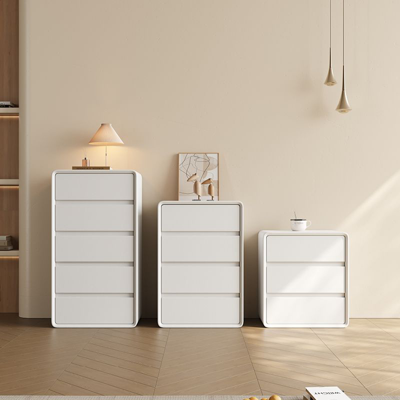纯白色奶油风二三四五斗柜客厅抽屉柜储物柜卧室简约现代收纳批发